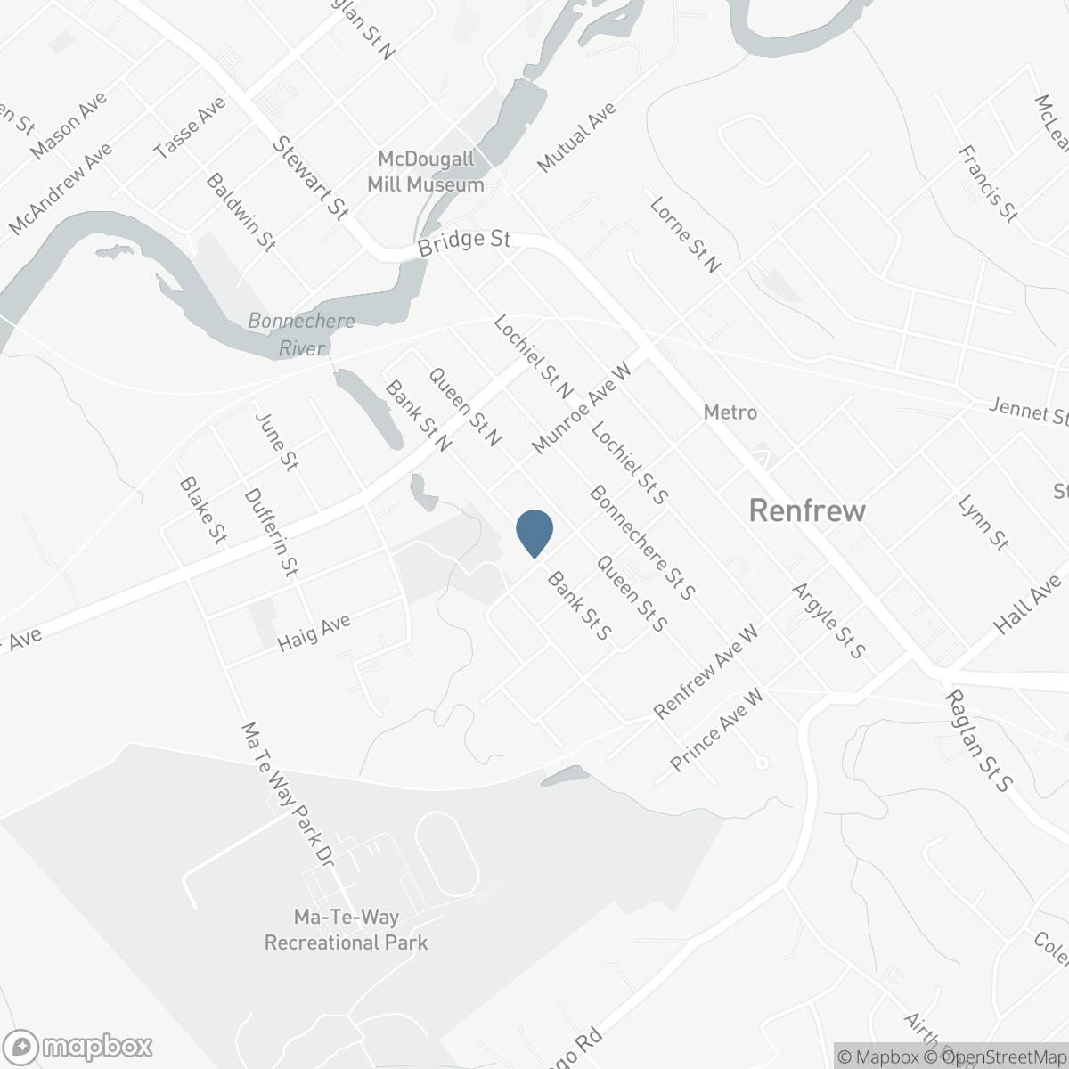 43 BANK STREET S, Renfrew, Ontario K7V 2E5